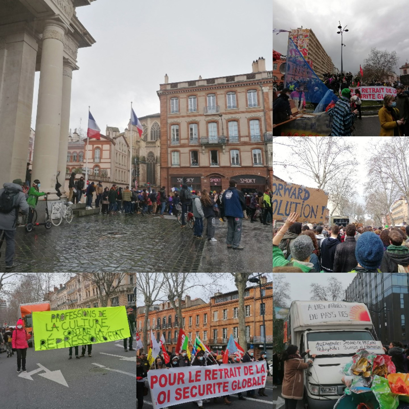 Manifestations rave party à Toulouse : mouvement d’opposition à la loi Sécurité globale